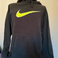 Felpa Nike Swoosh Grigia Fluo Unisex L
