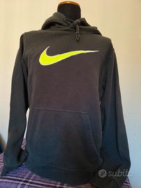 Felpa Nike Swoosh Grigia Fluo Unisex L