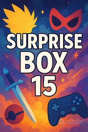 Surprise box 15 Anime-Disney-Marvel-Videogame