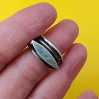 Anello artigianale in argento

