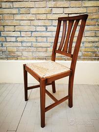 Sedia cucina legno set da 4 pezzi