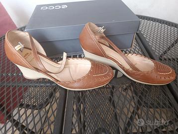 Scarpe donna Bata Flexible pelle vera– n. 40–zeppa