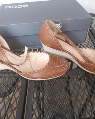Scarpe donna Bata Flexible pelle vera– n. 40–zeppa