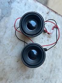 Coppia altoparlanti casse audio 4 ohm 5w diam. 5cm