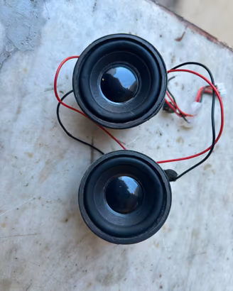 Coppia altoparlanti casse audio 4 ohm 5w diam. 5cm