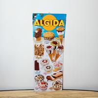 Insegna Tabella Gelati Algida