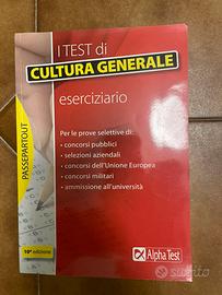 Libro test cultura generale (eserciziario)