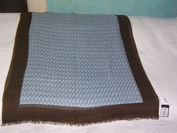 Pashmina/Sciarpa Camicissima Marr./Azz. in Cotone