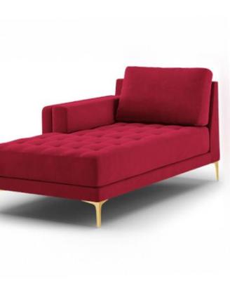 Divano “Mazzini” con chaise longue di Orrino.