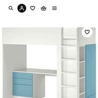 Letto a soppalco Ikea