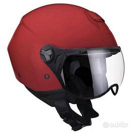 Casco CGM Florence Rosso Opaco