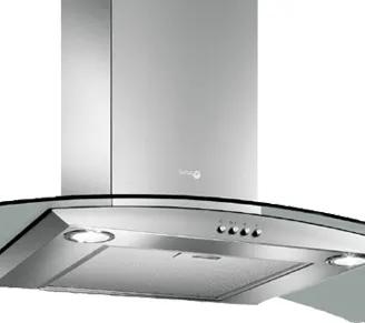 Turboair Cappa Cucina Aspirante a Parete da 90 cm 