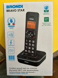 Telefono cordless Brondi con vivavoce