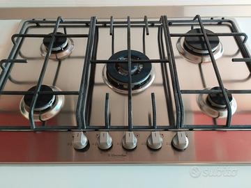 piano cottura  5 fuochi Electrolux 