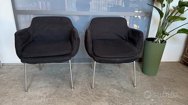 Coppia di originali Poltroncine Vintage
