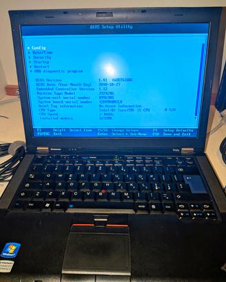 LENOVO THINKPAD T410s per ricambi o ripristino.