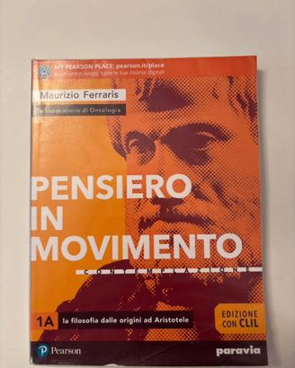 Libro filosofia “Pensiero in Movimento 1a e 1b”