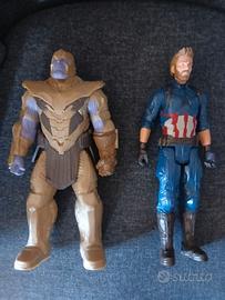 Giocattoli  MARVEL - THANOS e CAPTAIN AMERICA