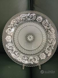 Baccarat Arabesque piatto in Cristallo