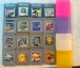 Lotto 16 giochi Nintendo Game Boy/Color
