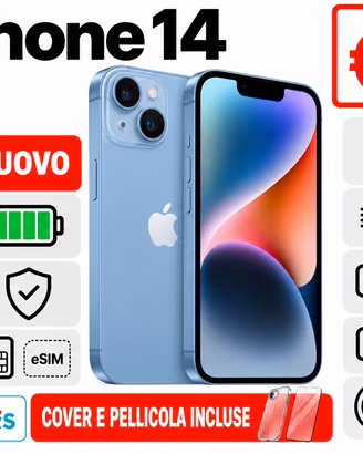 Apple iPhone 14 Blu 256 GB