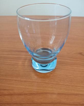 bicchieri vintage azzurri