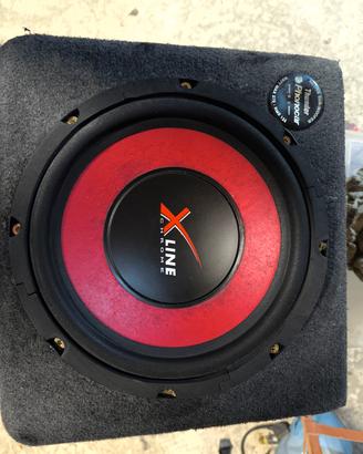 subwoofer amplificato