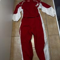 vestito di carnevale tuta da meccanico formula1