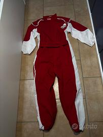 vestito di carnevale tuta da meccanico formula1