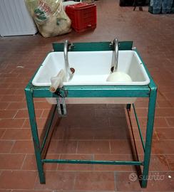 Riempitrice manuale con 2 sifoni