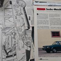 Raccolta foto articoli dati tecnici disegni Alfa 6