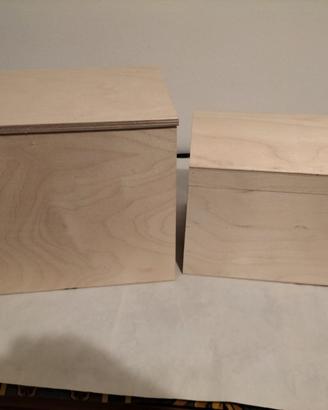 Scatole in legno prezzo cadauno
