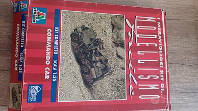 Commando car modellismo facile Italeri