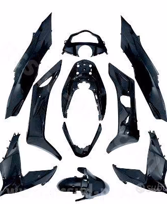 kit carene nero lucido honda pcx 125 2014 2016