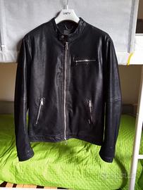 Giubbotto Gianni Lupo nuovo nero taglia L