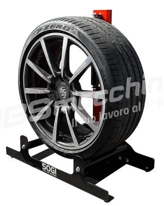 supporto per ruota SOGI SU-ROT a 3 rulli