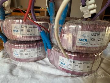 4 Trasformatori 220/12 volt a/c