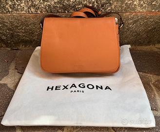 Borsa pelle HEXAGIONA PARIS