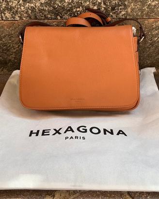 Borsa pelle HEXAGIONA PARIS
