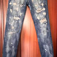 Jeans Brand ”Sexy woman” con catenelle tg M