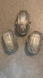 Plafoniera ovale da soffitto o parete