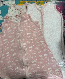 3 sacchi nanna in cotone bimba 18/24 mesi
