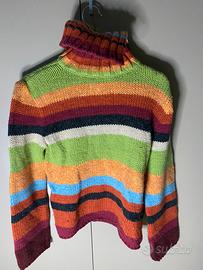Maglione multicolor donna