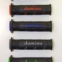 Coppia Manopole domino moto / scooter forate