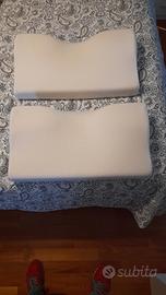 coppia di cuscini per cervicale 