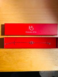 Braccialetto Histoire d’Or Argento e zirconi