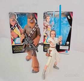 Set Chewbacca e Rey Star Wars Hasbro