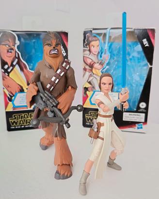 Set Chewbacca e Rey Star Wars Hasbro