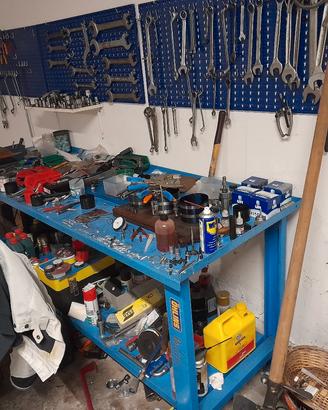 banco officina e morsa fza