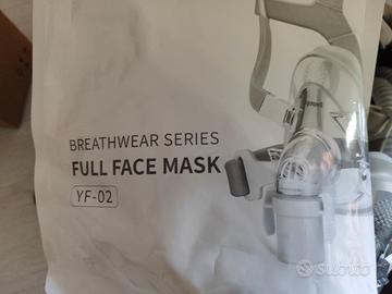 Maschera CPAP oronasale YF-02  - Yuwel usata 
